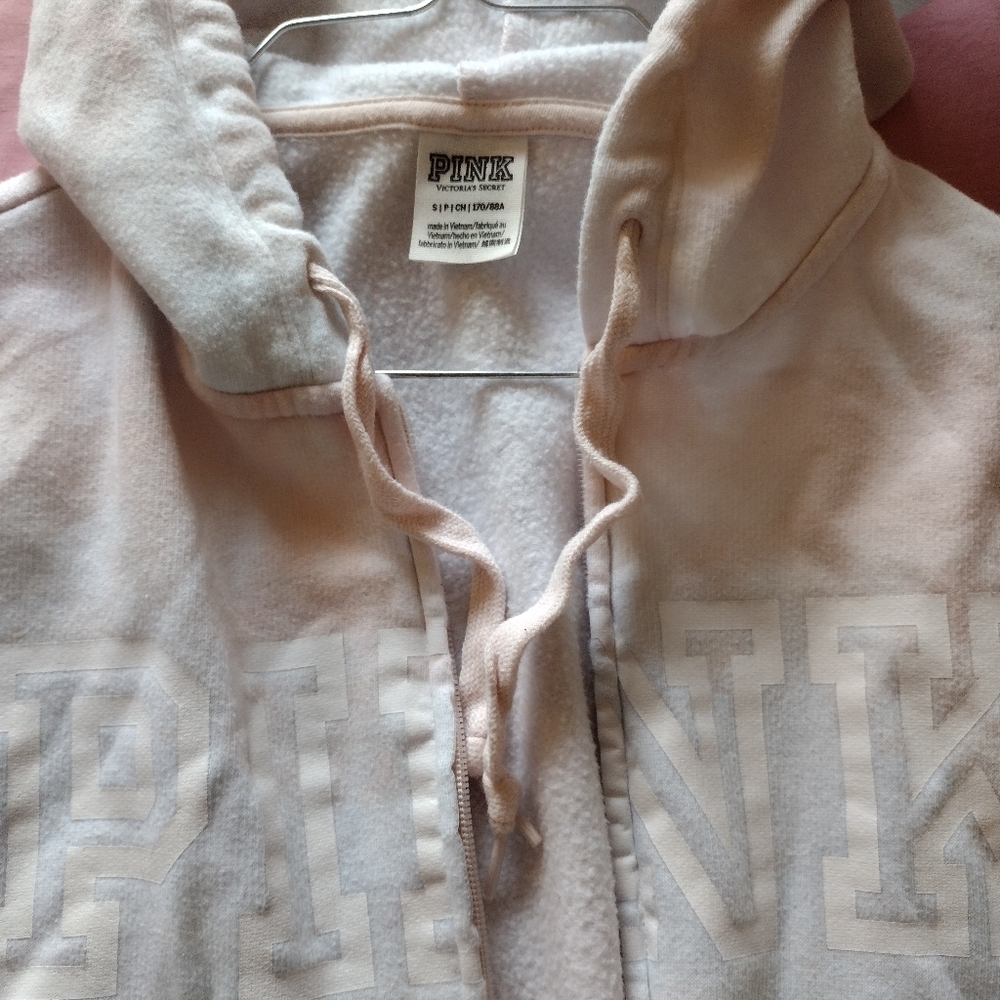 PINK Multi Colorful Zip Up Hoodie